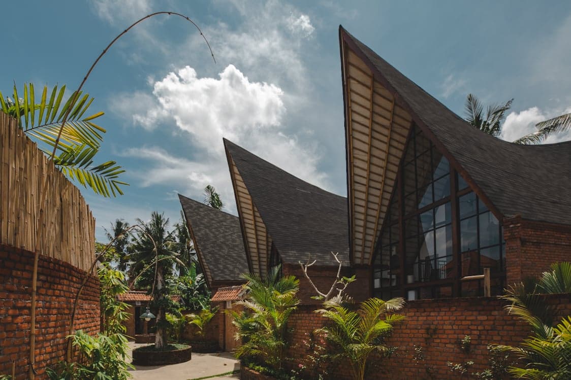 Sanctuary Villas Ubud exterior surrounded by tropical forest and lush greenery in Bali